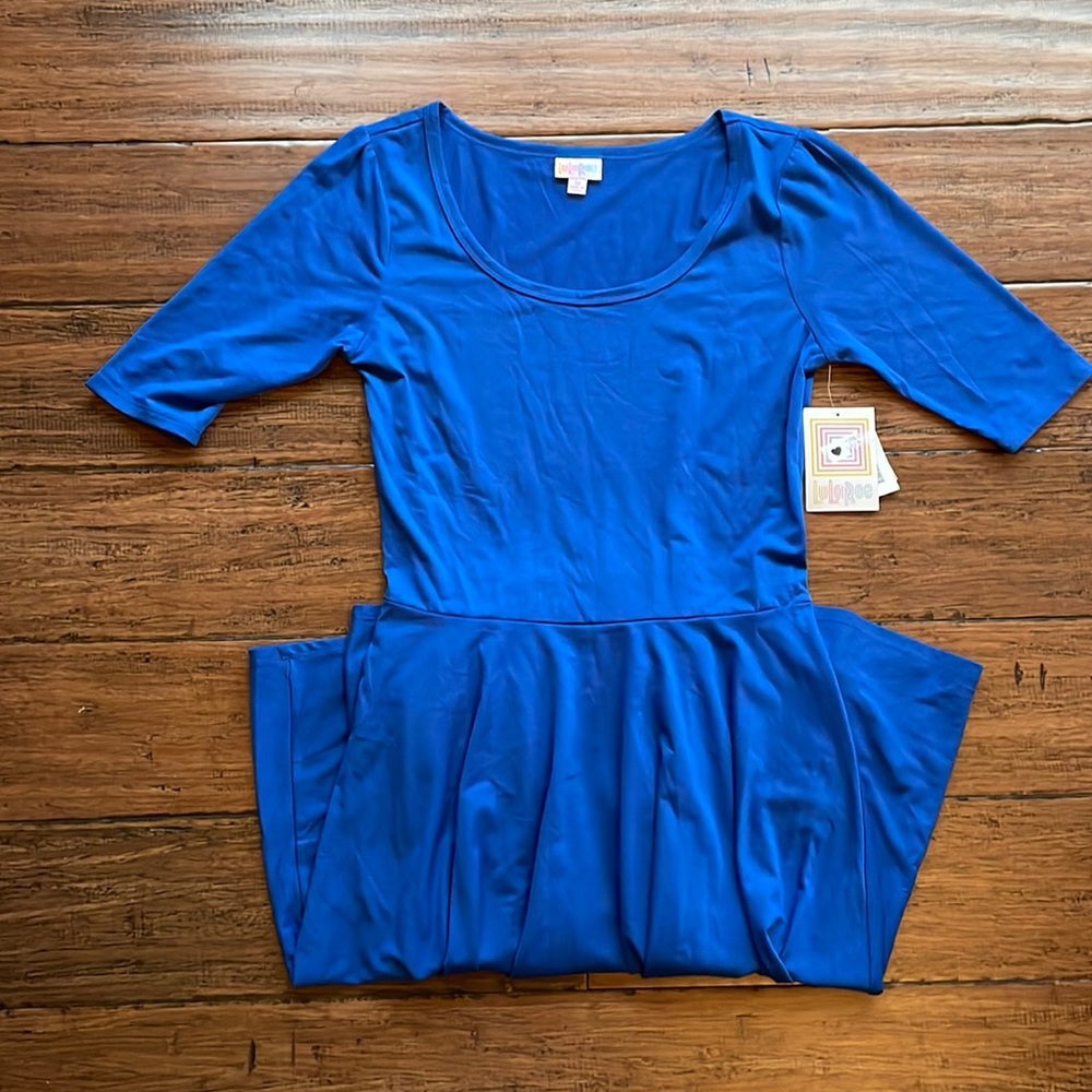 Cobalt blue swing dress size M